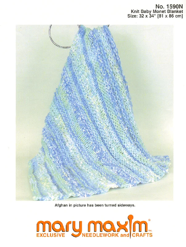 ---Knit Baby Monet Blanket Pattern