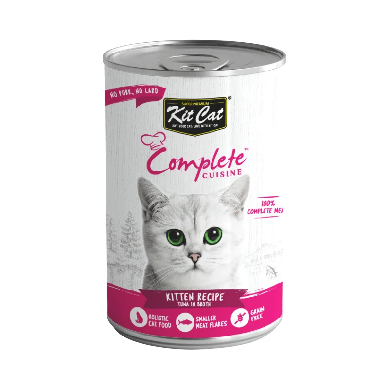    - Cat food for dental health  *(Best By 2025-04-28)* Canned Cat Food - Complete CUISINE - Tuna In Broth Kitten Recipe - 150 g