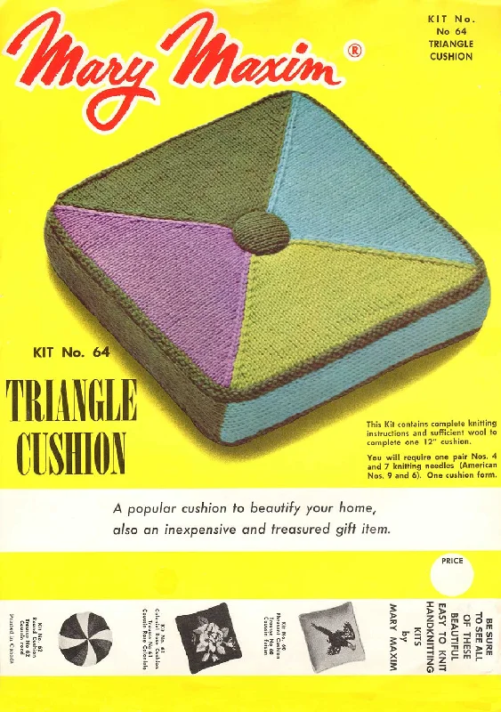 ---Triangle Cushion Pattern