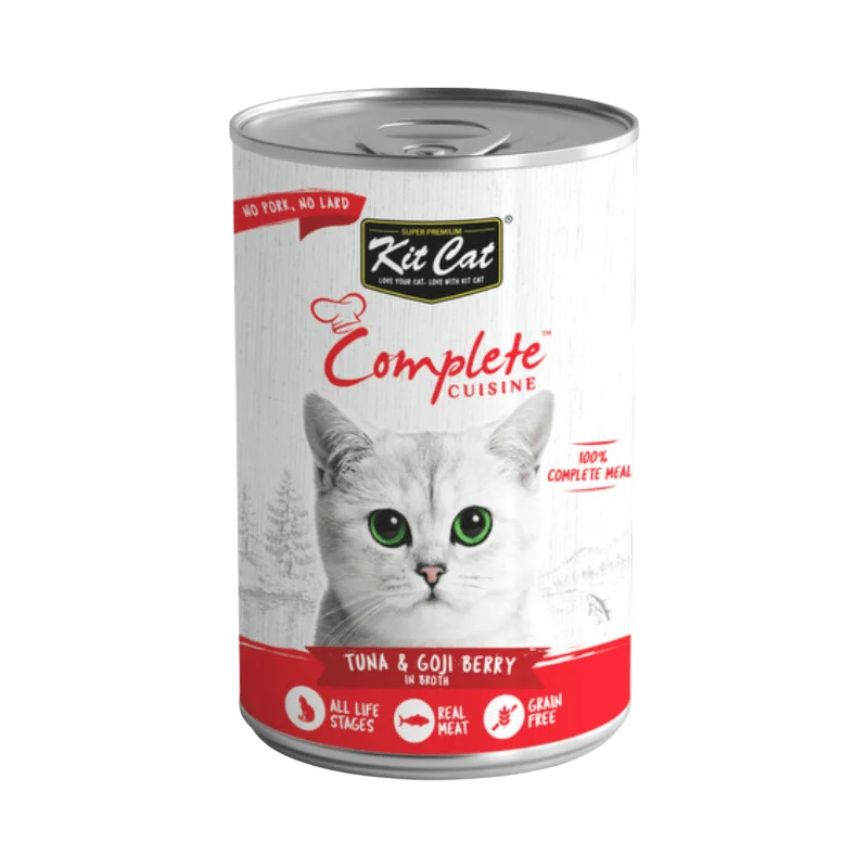    - Cat food for picky eaters  *(Best By 2025-04-27)* Canned Cat Food - Complete CUISINE - Tuna & Goji Berry In Broth - 150 g