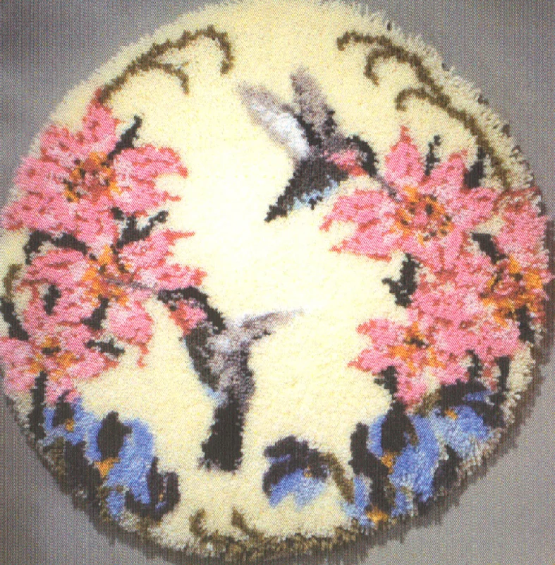 - Custom pet birthday cakeHummingbird Round Latch Hook Rug Pattern