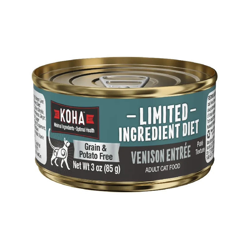    - Purina Pro Plan cat food palatability  Canned Cat Food - Limited Ingredient Diet - Venison Entrée