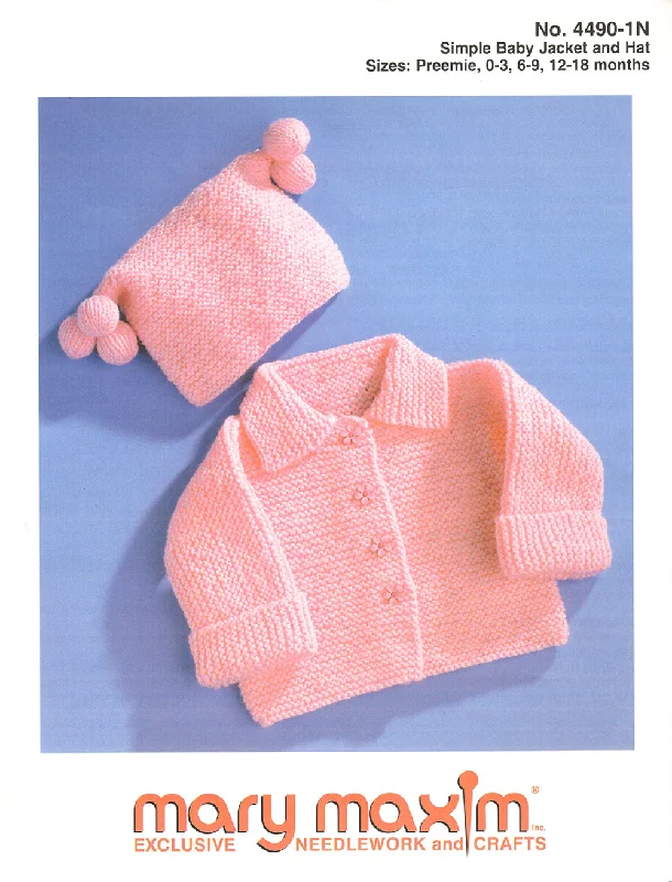 - Dog anti-slip matSimple Baby Jacket and Hat Pattern