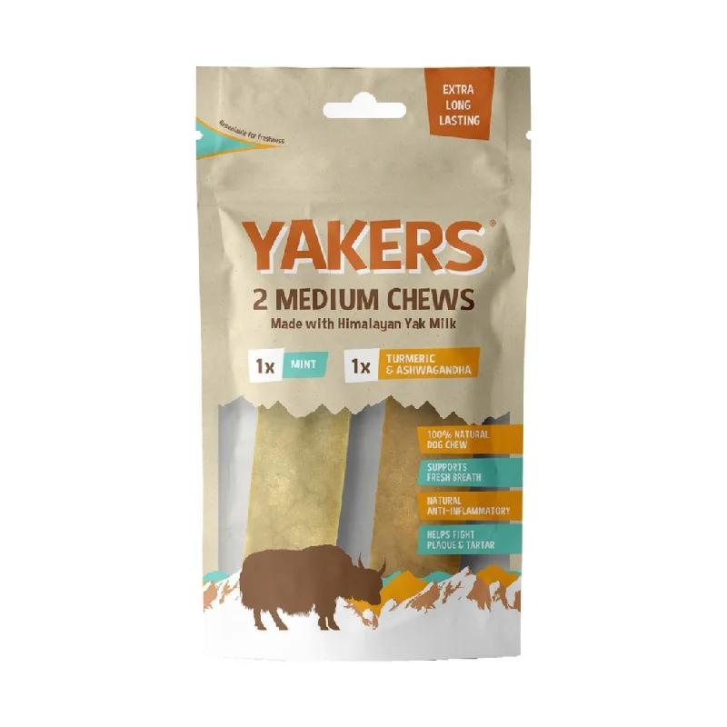 - Special food for puppiesYakers Mint and Turmeric 2 Pack