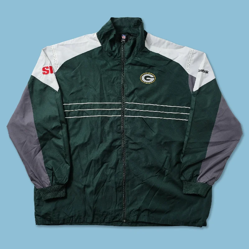 - Degradable pet feces bagVintage Reebok Greenbay Packers Track Jacket XXL