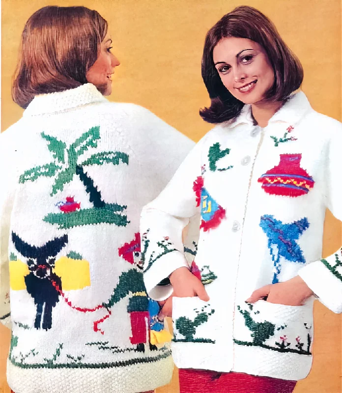 - Postoperative pet anti-licking Elizabethan collarMexicana Cardigan Pattern