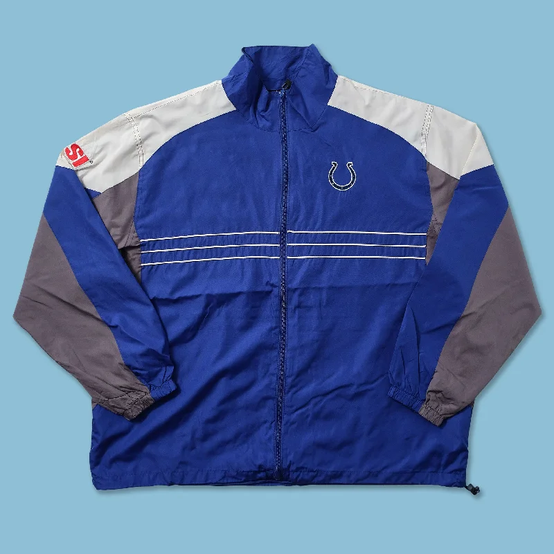 - Cat anti-jump window safety netVintage Reebok Indianapolis Colts Track Jacket XXL