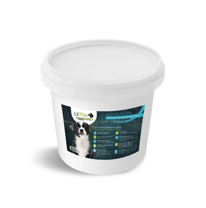 - High protein dog foodUMe Pro Mother and Puppy Dog Food