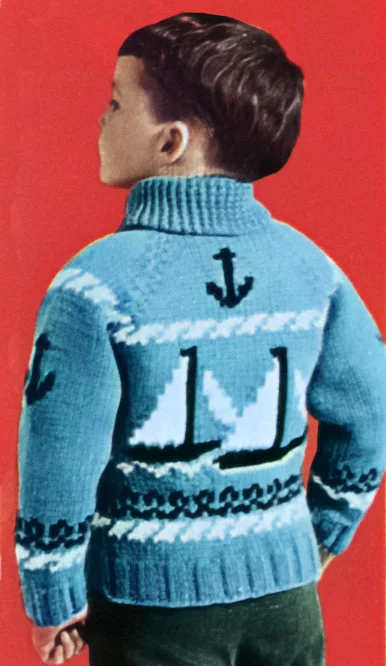 ---Sailing Time Cardigan Pattern