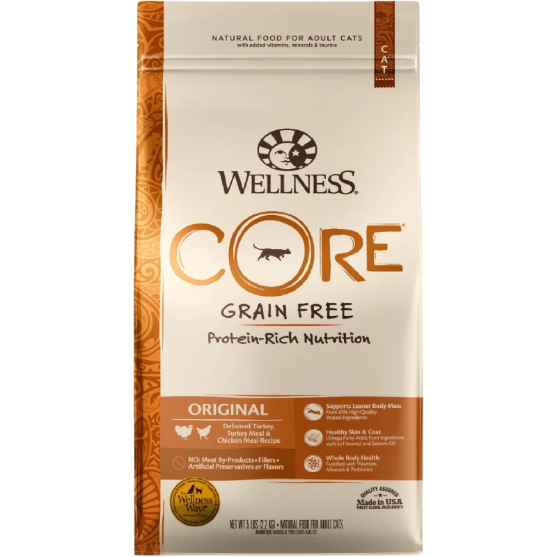  . **Price and Purchasing**  *(Best By 2025-04-30)* Dry Cat Food - CORE - Original Grain Free Turkey & Chicken - Adult - 5 lb