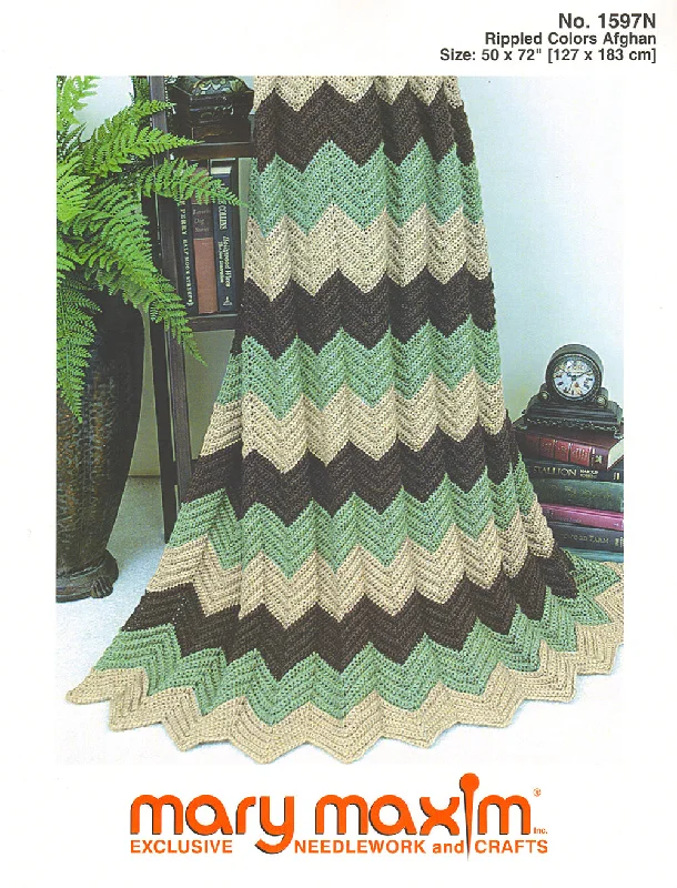 - Dog anti-slip matRippled Colors Afghan Pattern