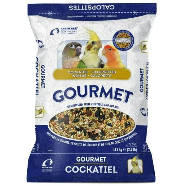 - Pet vitamin complex nutrition tabletsHARI Gourmet Premium Seed Mix For Cockatiels