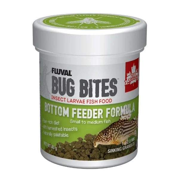 - Air box TSA certified check-inFluval Bug Bites Sinking Granules Bottom Feeder Formula, 45g