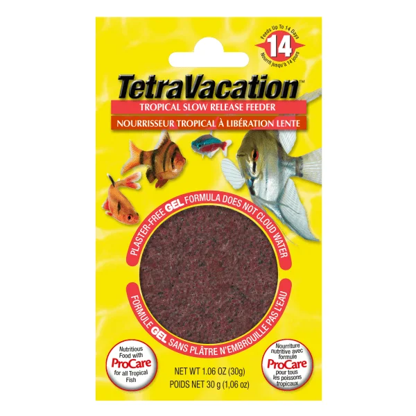 - Cat hair ball removal and hair removal creamTetra Weekend & Vacation Tropical Slow Release Feeder