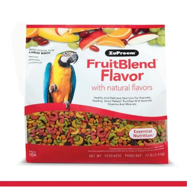 - Foldable and portable cat bagZuPreem FruitBlend Flavor Bird Food, Large