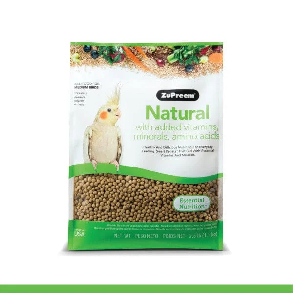 ---ZuPreem Natural Bird Food, Medium