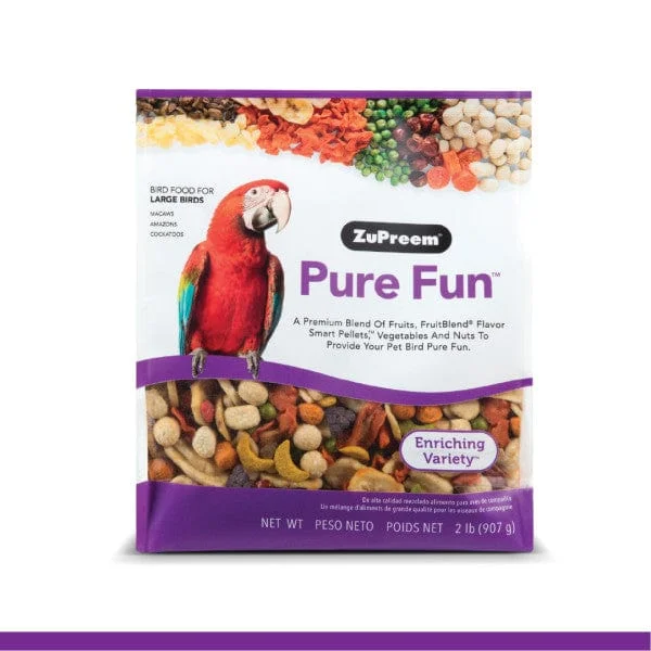 - Cat stress soothing sprayZuPreem Pure Fun Bird Food, Large